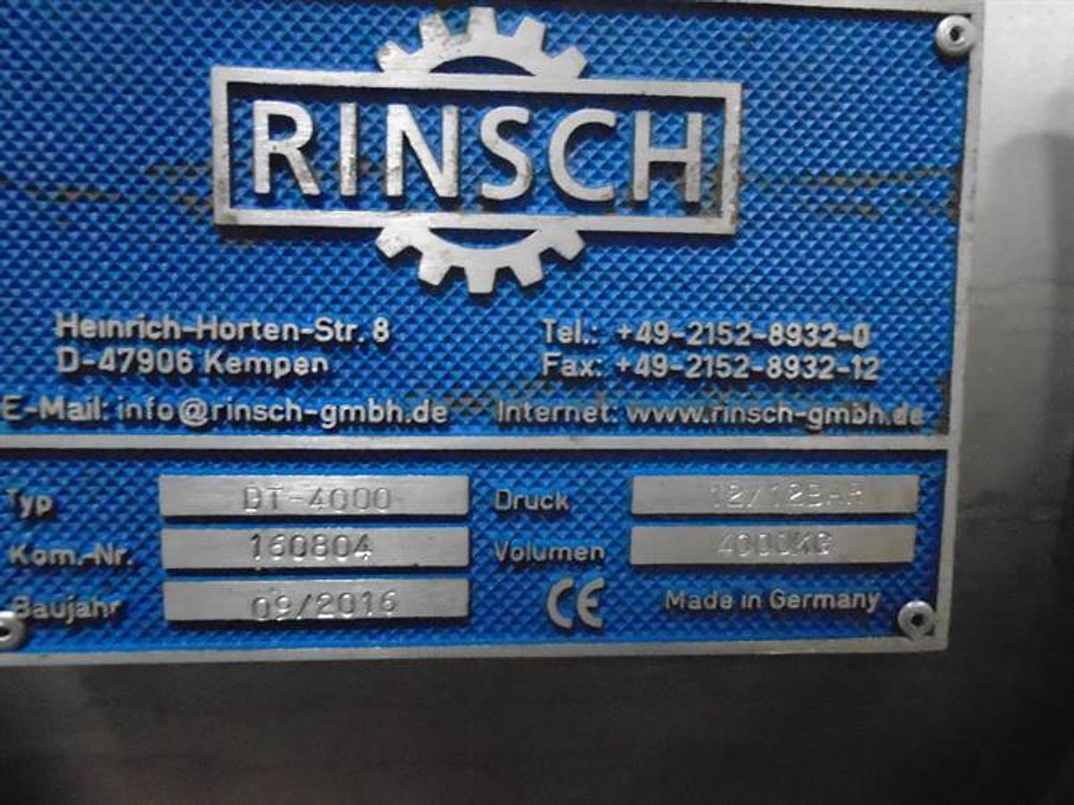 Used Rinsch Stainless Steel Detempering Heat Exchanger