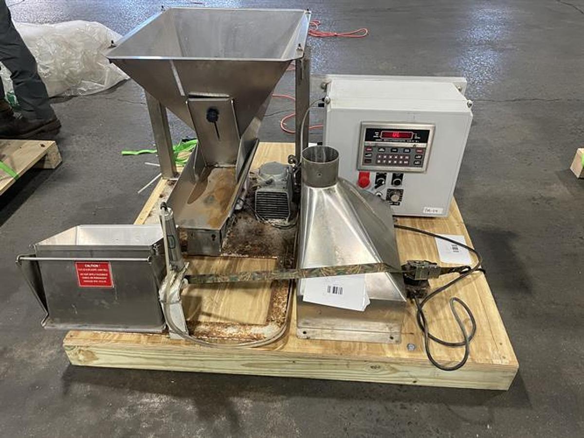 Used Weigh Rite model PMB-1E Table Top Single Head Net Weigher