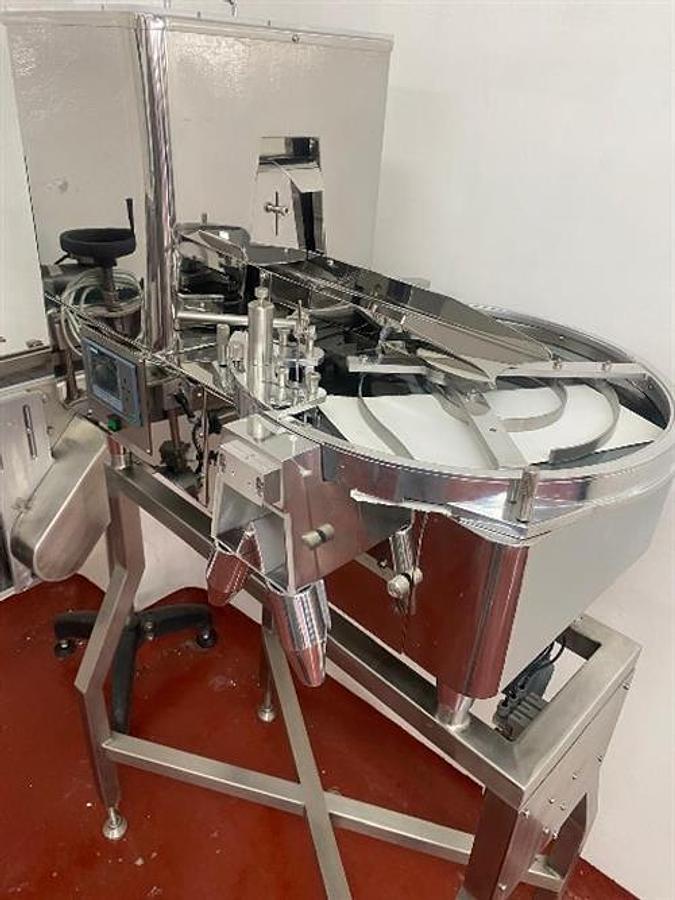 Used Nec Stainless steel tablet counter line including