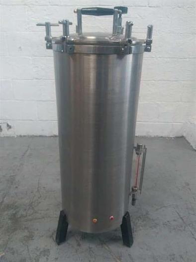 Used Sumi model SM-360-A Stainless Steel Vertical Autoclave