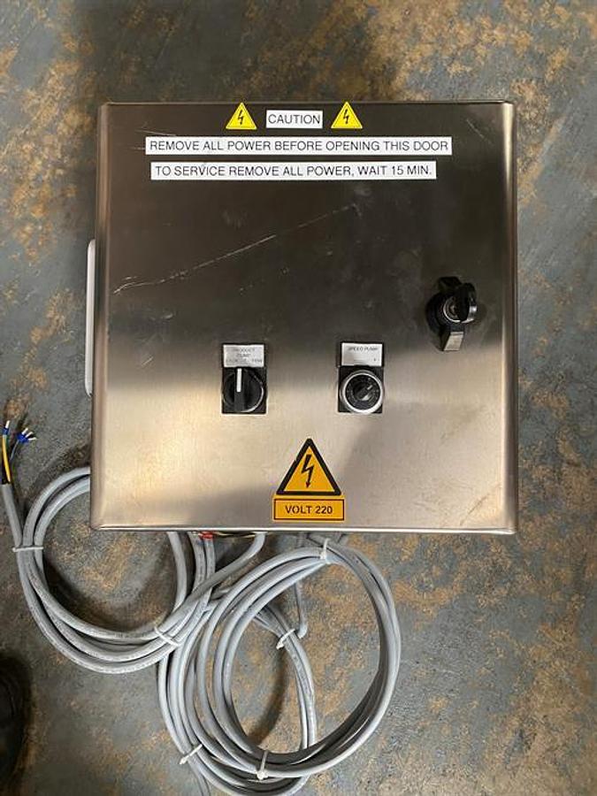 Used Massa PR0515N/2/UL Stainless Steel Jacketed Chocolate Pump (NEW)