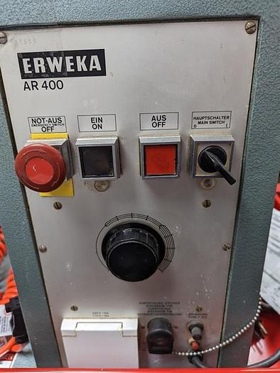 Used Erweka Model AR400 Lab 3-Roll Refiner