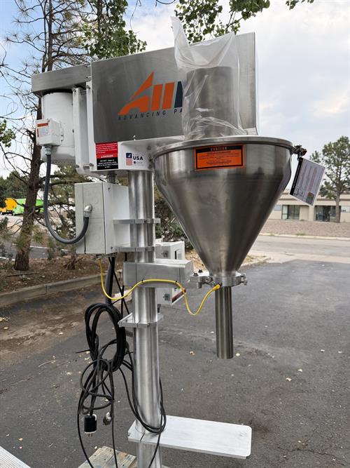 Used All-Fill model 350E Auger Filler on Stand