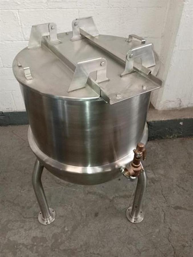 Used New Stainless steel jacketed kettle