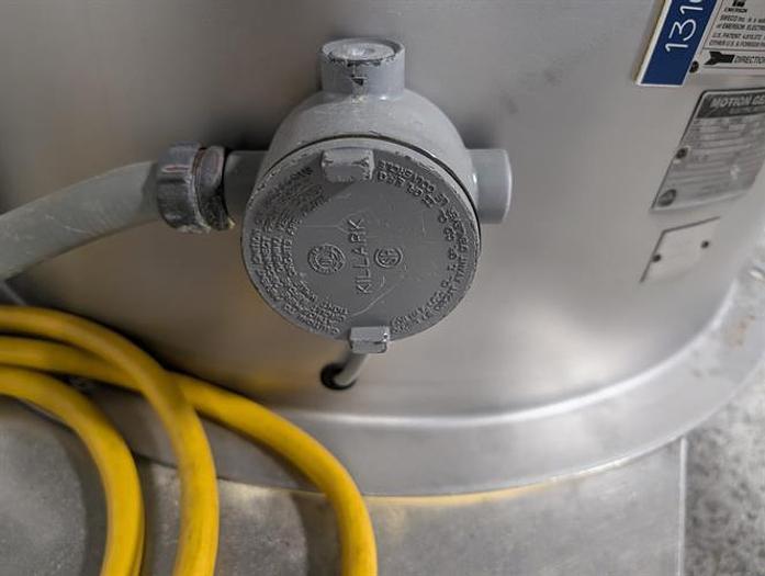 Used Sweco model XS48Y86 48" diameter  single deck sifter