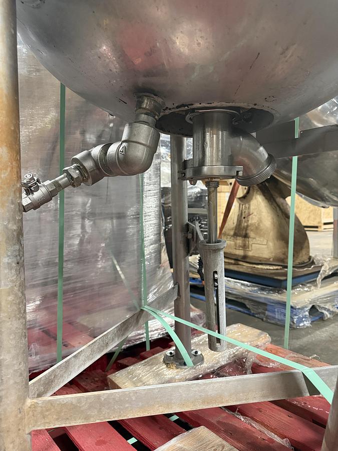 Used Groen 80 Gallon Single Action Jacketed Stainless Steel Cooking & Mixing Kettle
