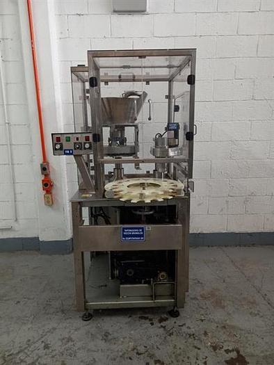 Used De Vecchi automatic   stainless steel capper