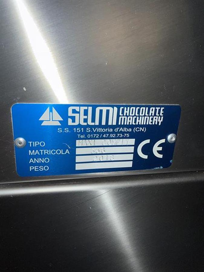 Used Selmi Comfit Maxi Coating Pan w Sprayer