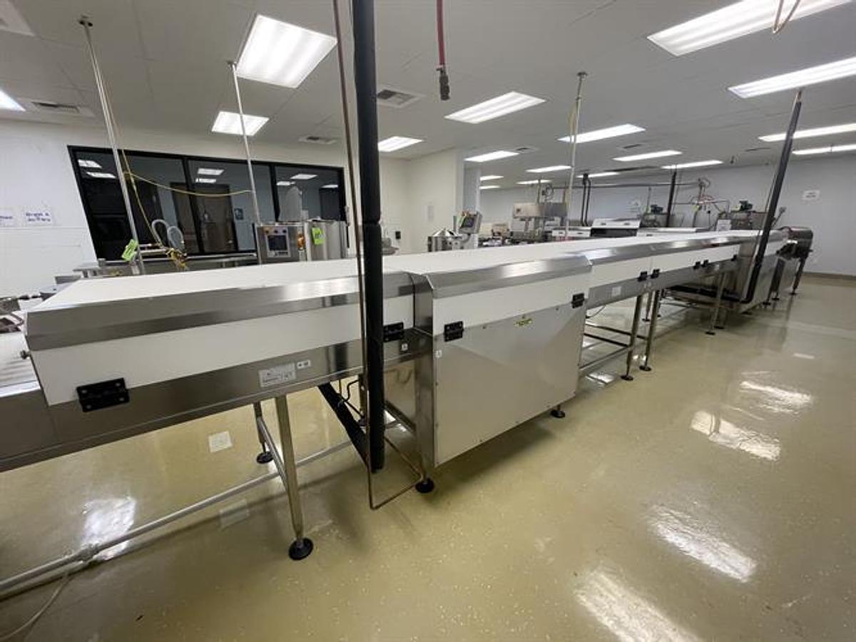 Used Sollich 620 (24") Caramel Nut Cluster Depositing Line - 150 clusters/minute