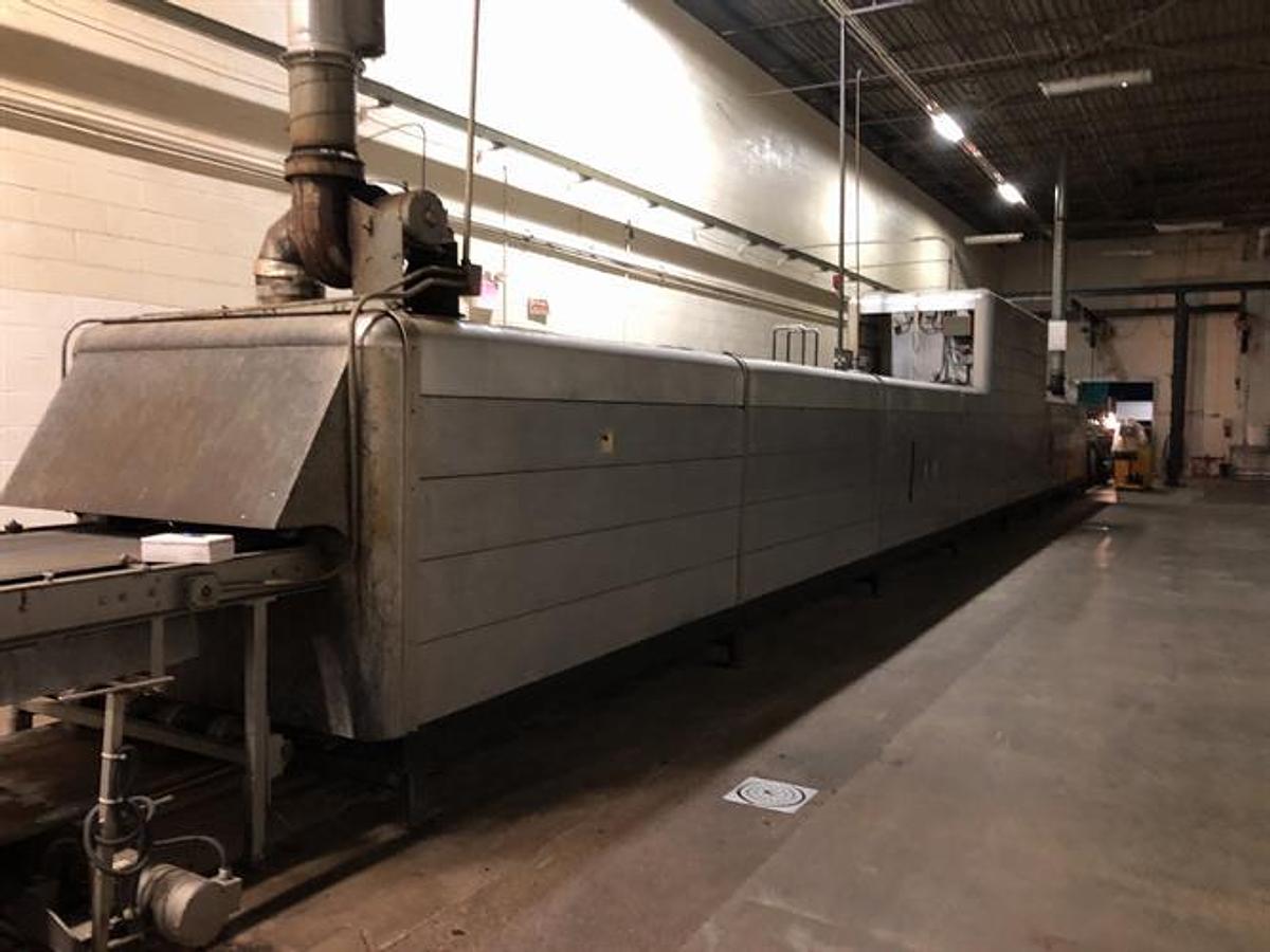Used Werner Lehara 1- Meter Double Oven Line for Biscotti/Macaroons