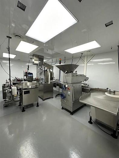 Used NJM Solid Dose Bottle Filling Line