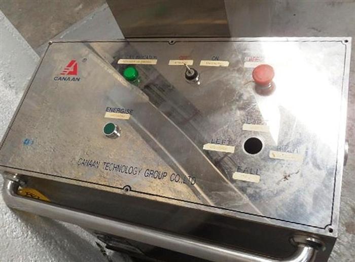 Used CIMA model NTY-150 stainless steel elevator.