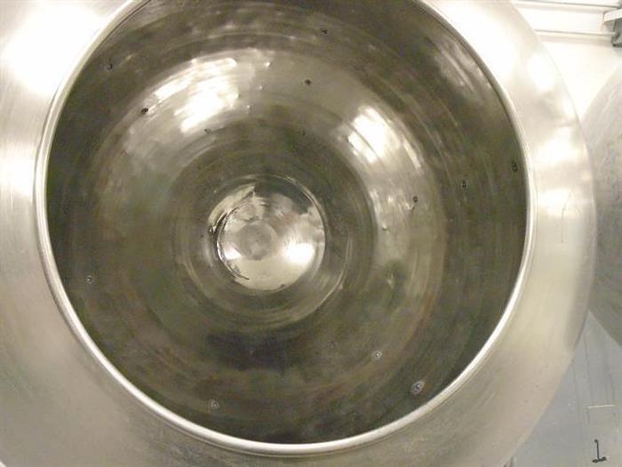 Used 41" diameter Stainless Steel Coating Pan