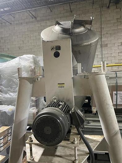 Used Patterson Kelley 60 cuft Stainless Steel V-Blender with Intensifier Bar