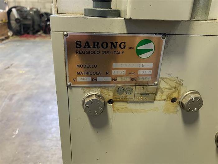 Used Sarong model SAAS-15 Suppository Machine with Aluminum Foil