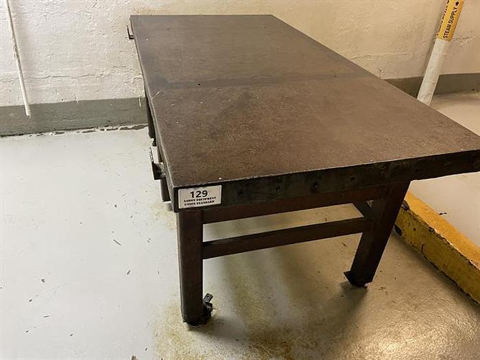Used Thomas Mills 3 x 6 Ft Steel Water Cooled Table