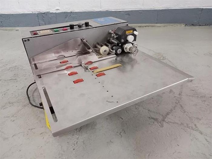 Used Jing Tec model MY-380F carton hot stamping coder