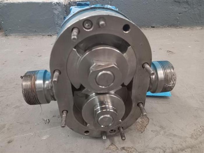 Used SPX Flow model 018U1 stainless steel positive displacement pump