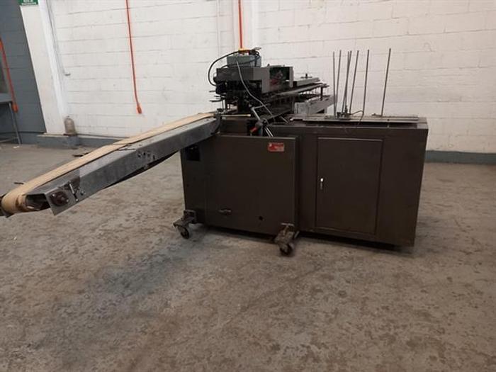 Used Bivans model 7050 Vertuck Reverse Tuck Cartoner