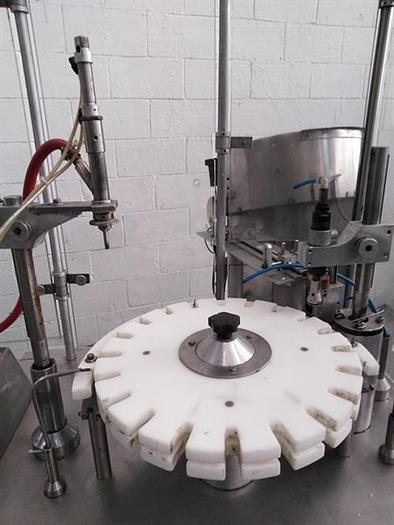 Used Capmatic Patriot FC21 monoblock filler and capper