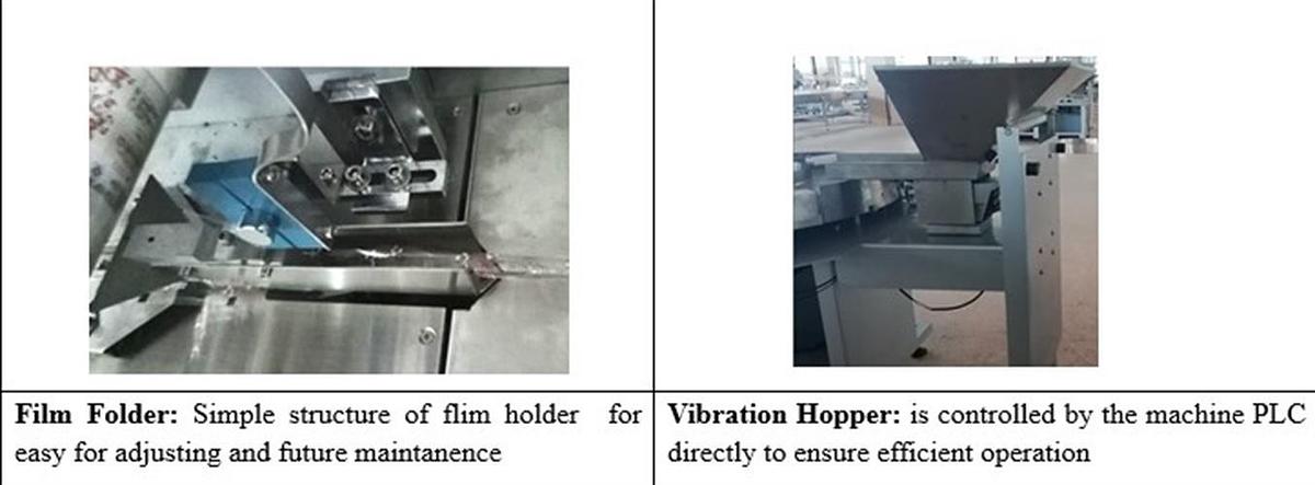 Used HDH FP-500 Hard Candy Flow Wrapper