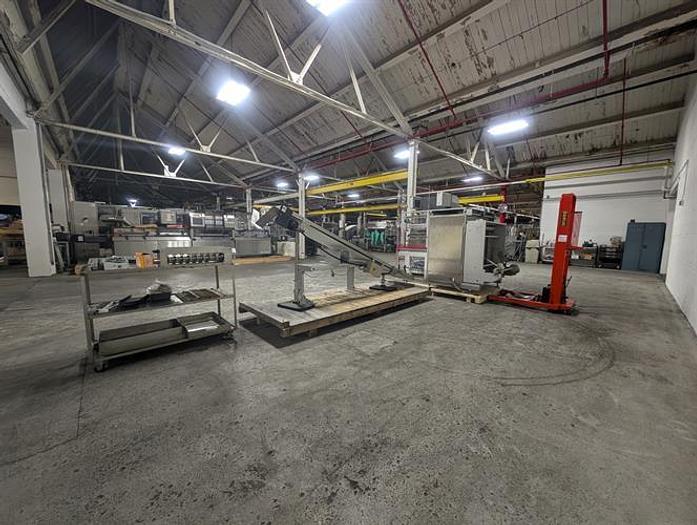 Used Klockner model LA-500 vertical strip packager