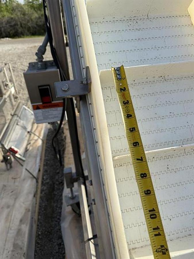 Used SSI Stainless Steel Inclined Elevator