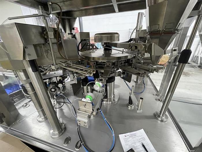 Used Jintian Doy Pouch Machine with 14-head Scale