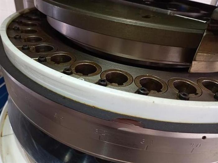 Used Courtoy model R150e 36 station tablet press