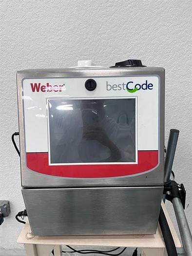 Used Weber Model 4300 Pro Apply Labeler and Printer