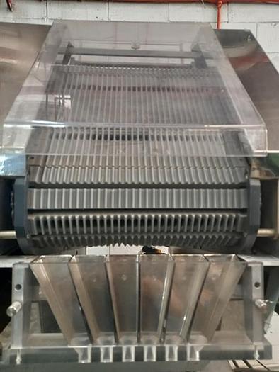 Used King model SC6L stainless steel Slat Counter