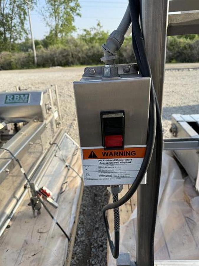 Used SSI Stainless Steel Inclined Elevator