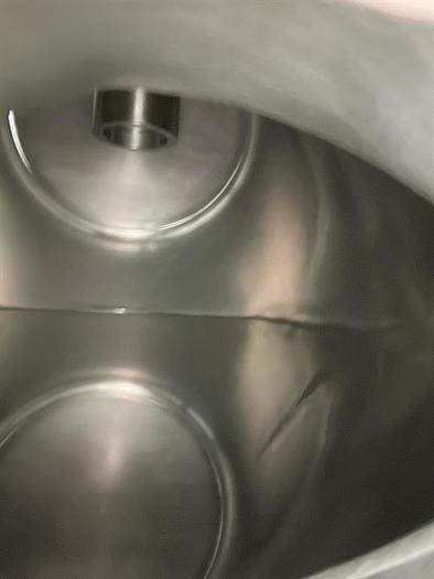 Used Patterson Kelley 3 Cu Ft stainless steel V Blender with intensifier bar