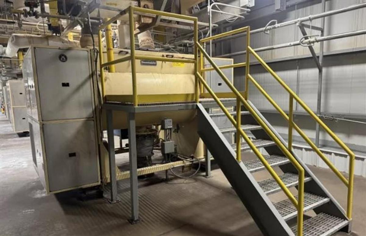 Used Bauermeister 2000-kg Jacketed Chocolate Paste Mixer