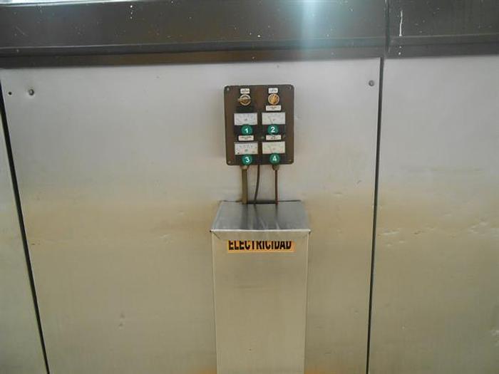 Used Haas 80 Plate Wafer Oven Complete Wafer Line
