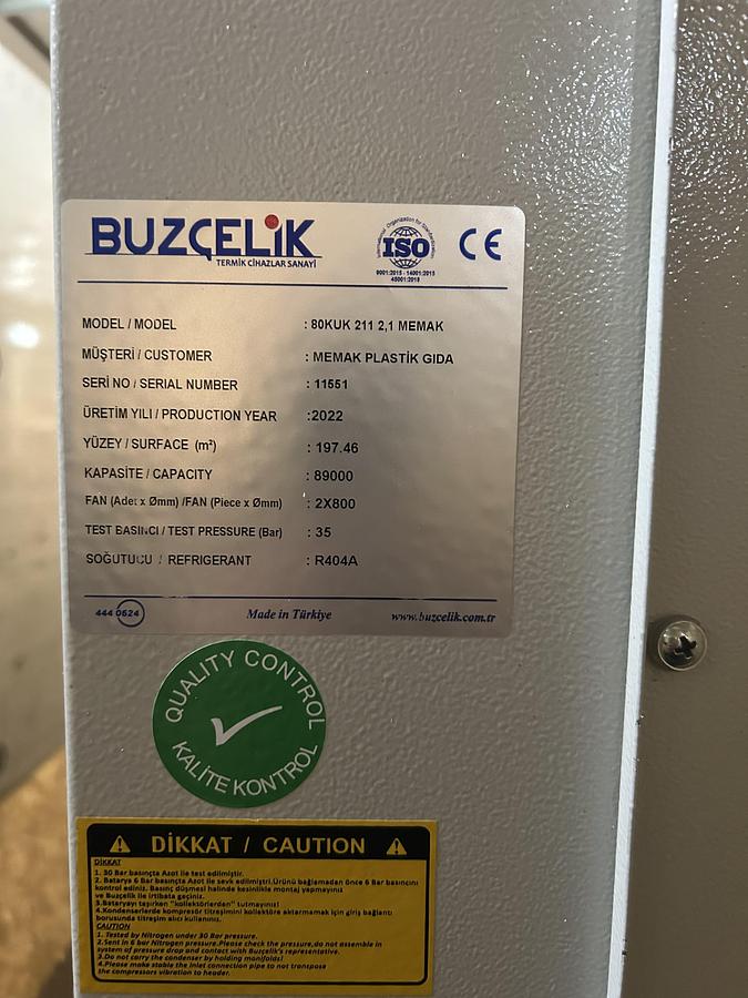 Used Memak 60,000 kcal/hr Chiller