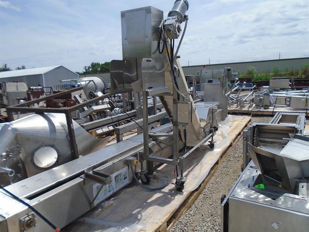 Used SSI Stainless Steel Inclined Elevator