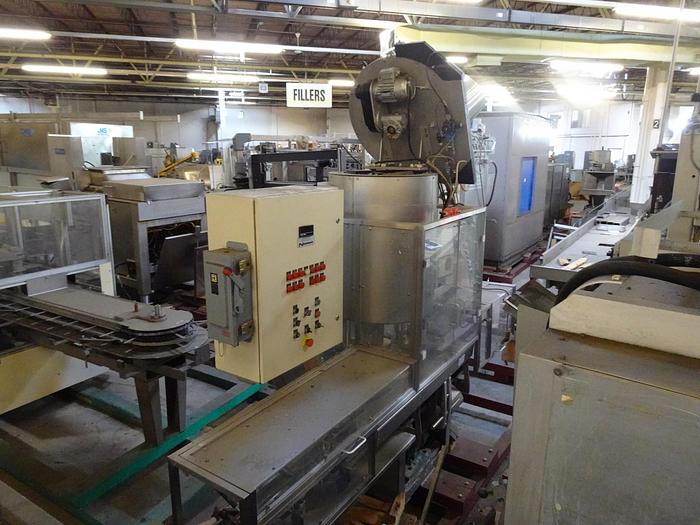 Used ZALKIN CA3PM ROTARY 3-HEAD CAPPER, 43 MM.CAP