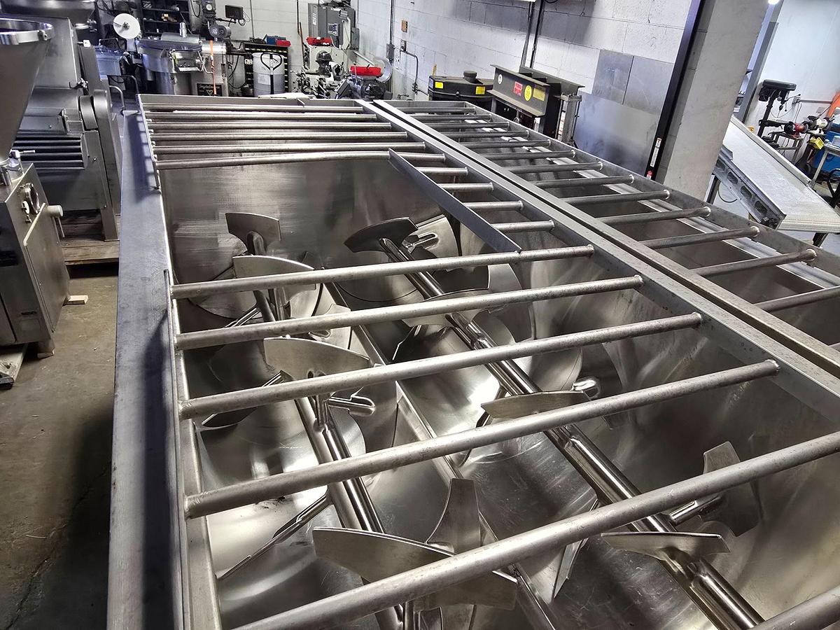 Used AMFEC Model 510 6,000 LB Paddle Mixer