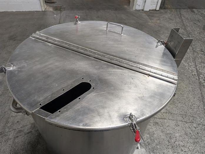 Used 75 gallon stainless steel tank