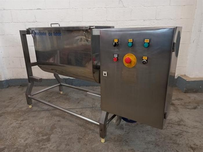 Used Stainless Steel 5 Cu Ft ribbon blender