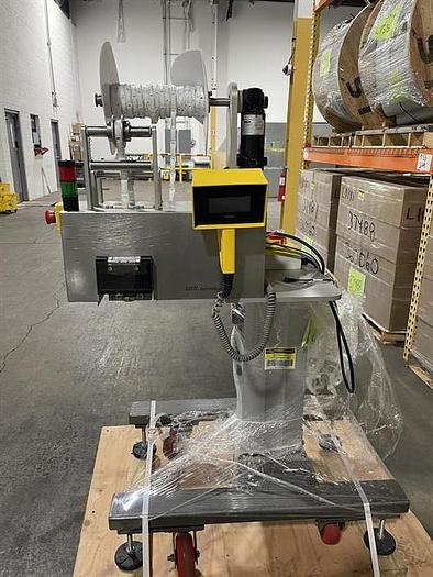 Used Abox Automation model PD1 pouch desiccant inserter