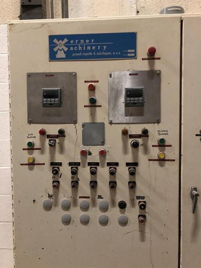 Used Werner Lehara 1- Meter Double Oven Line for Biscotti/Macaroons