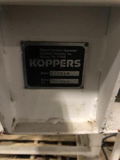 Used Sprout-Waldron (Andritz) 12" Stainless Steel Peanut Butter Mill