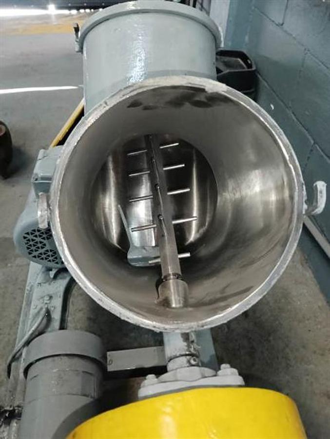 Used Patterson Kelley 14 Qt stainless  steel  V-blender