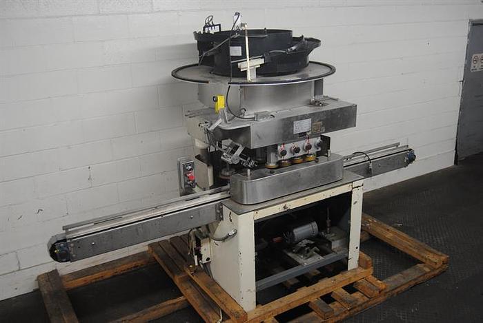 Used Kaps-All Model C 8-Quill Capper -