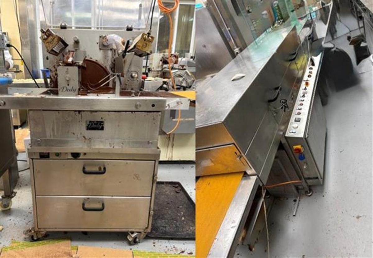 Used Dedy 320mm SS Enrober with Cooling Tunnel