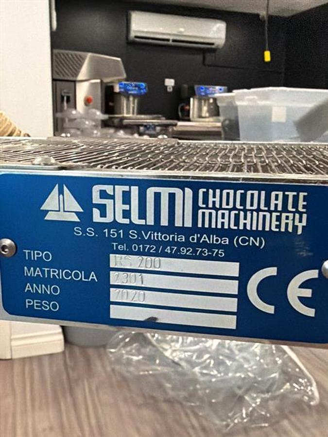Used Selmi RS200 Enrobing Attachment