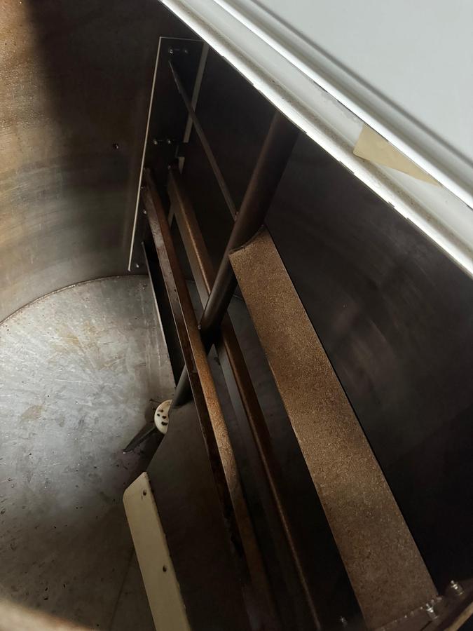 Used Tinsley 5000lb Carbon Steel Chocolate Tank