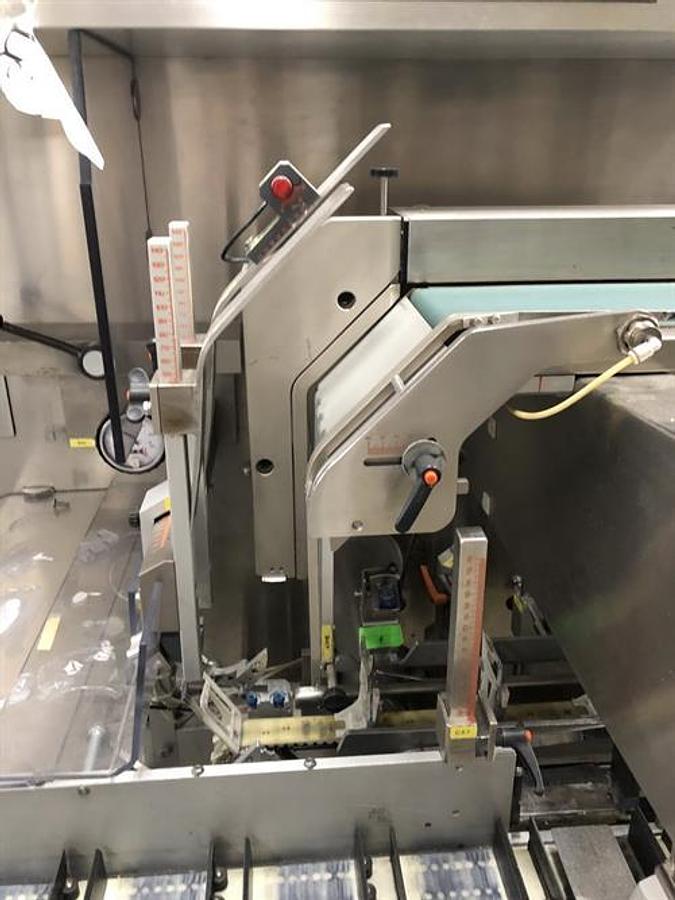 Used IMA model A83 cartoner with blister feeder